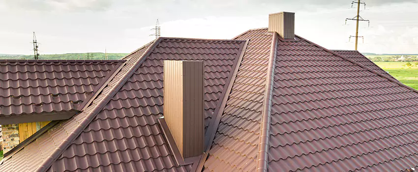 Residential Chimney Flashing Restoration in Lawrence, MA