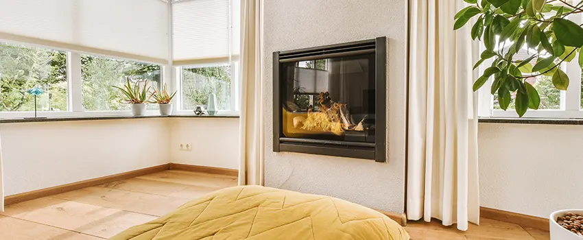Residential Fireplace Ceramic Glass Installation in Lawrence, MA
