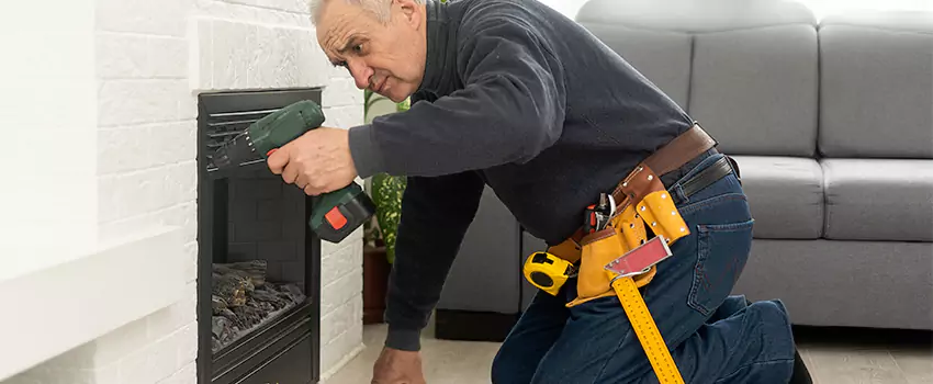 New Indoor Fireplace Installation in Lawrence, Massachusetts