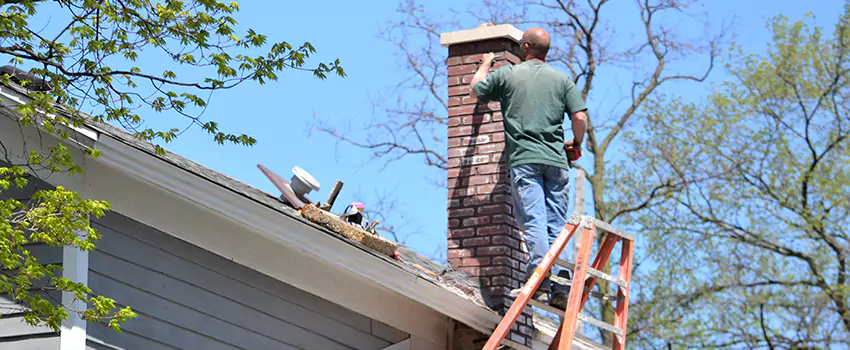 Vinyl and PVC Chimney Flashing Installation in Lawrence, MA