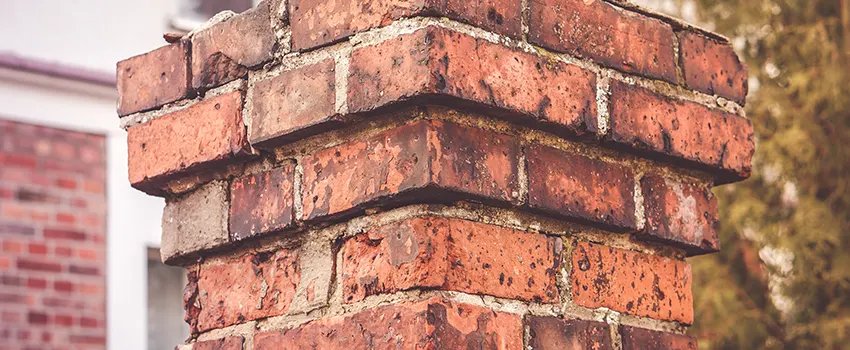 Cracked Chimney Bricks Repair Cost in Lawrence, Massachusetts