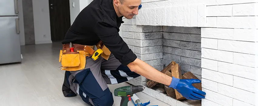 Fireplace Damaged Damper Frame Repair Services in Lawrence, Massachusetts