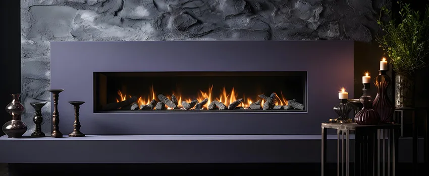 Ember Bed for Ventless Gas Fireplace in Lawrence, MA